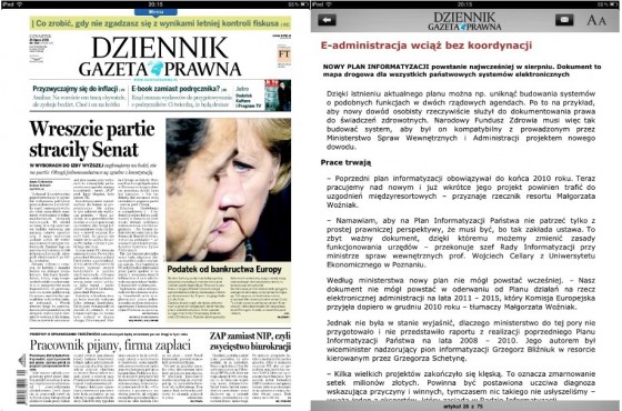 Dziennik Gazeta Prawna - iPad