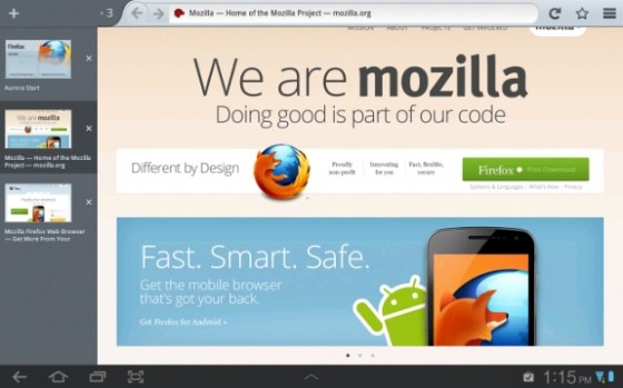 Firefox dla Androida