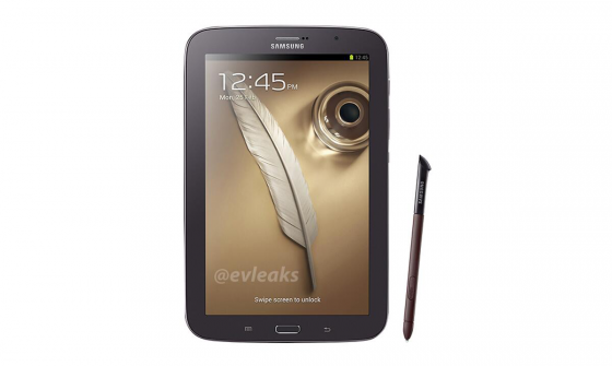 Samsung Galaxy Note 8.0 w brązowej wersji kolorystycznej