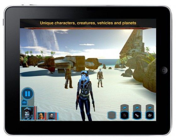 Star Wars Knights of the Old Republic dla iPada