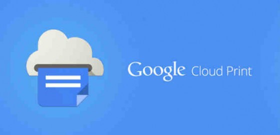 Aplikacja Google Cloud Print