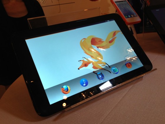 Tablet z Firefox OS