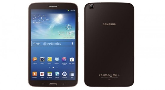 Samsung Galaxy Tab 3 8.0 - wariant brązowy