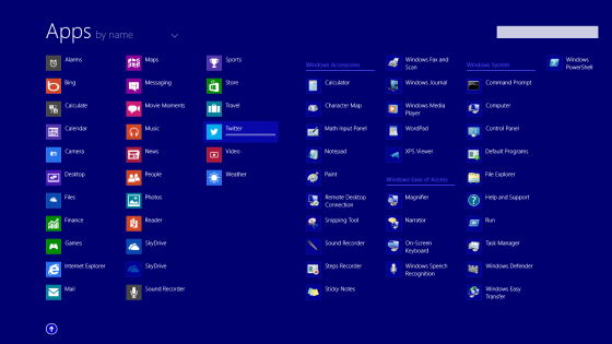Windows 8.1 App Store