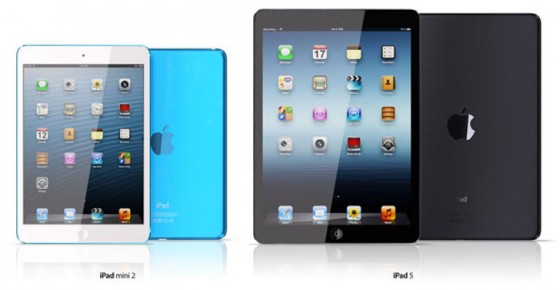 iPad mini i iPad 5. gen.