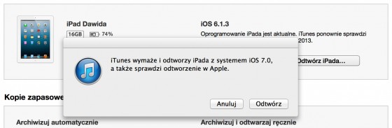iOS 7 beta 2 - instalacja