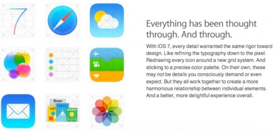 iOS 7 - nowe ikony