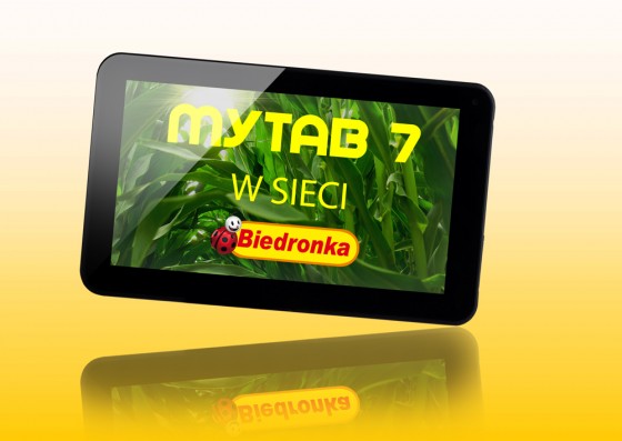 Tablet myTAB 7 w sieci sklepów Biedronka
