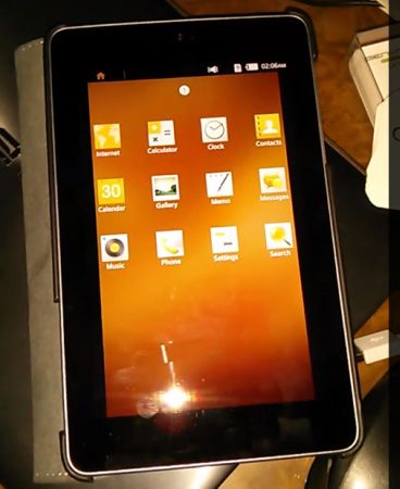 Tizen na tablecie Nexus 7