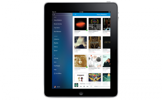 Rdio dla iPada