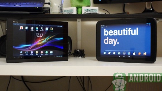 Sony Xperia Tablet Z vs Nexus 10