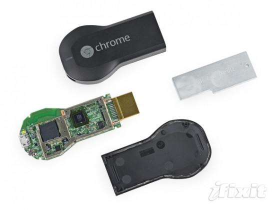 Google Chromecast rozebrane