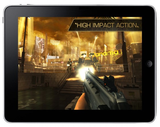 Deus Ex: The Fall na iPada