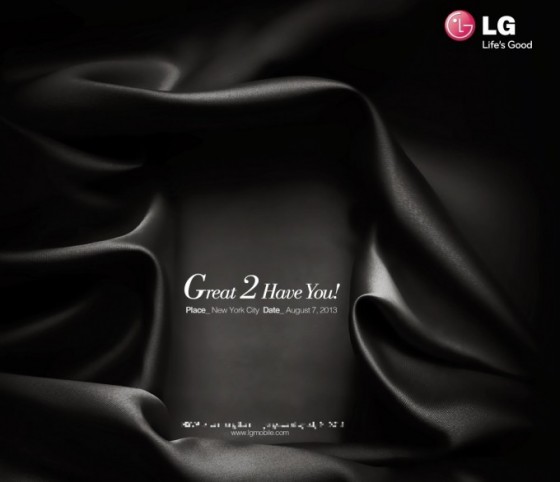 LG G2 - zaproszenie