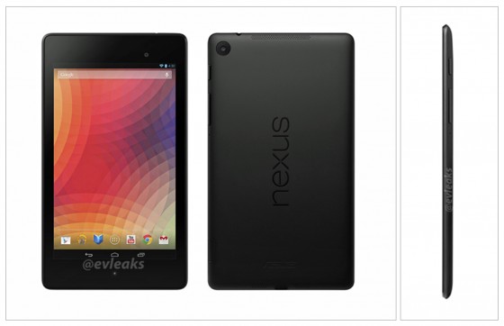 Nexus 7 2 @evleaks