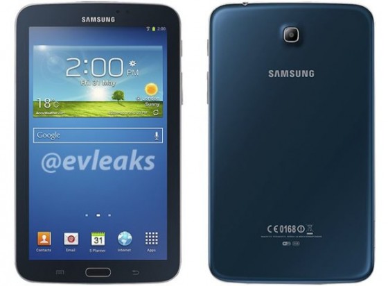 Niebieski Samsung Galaxy Tab3 7.0