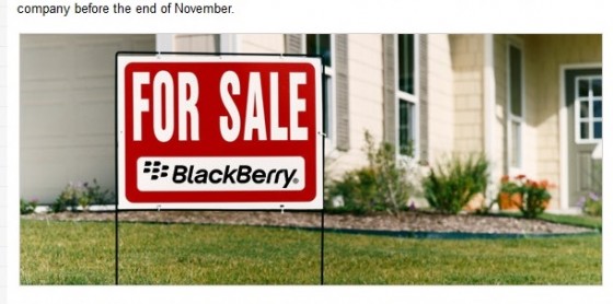 Sprzedaż BlackBerry