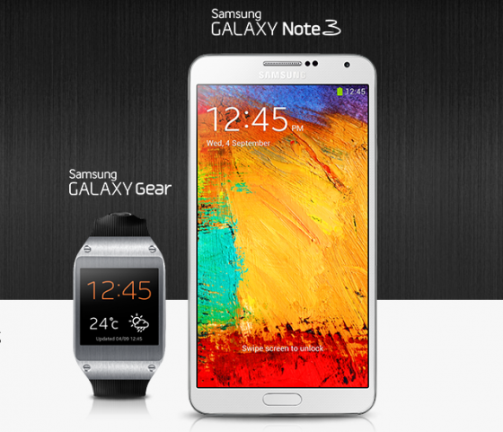 Samsung Galaxy Gear i Note 3