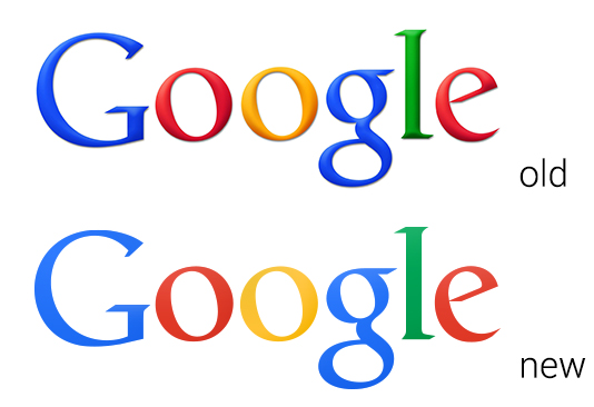 Logo Google - nowe i stare