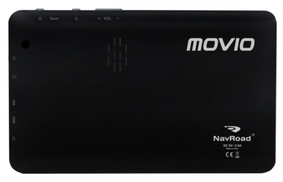 Tablet NavRoad Movio - tył