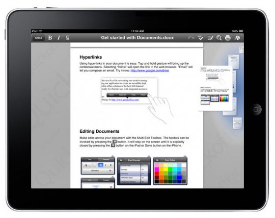 QuickOffice na iOS