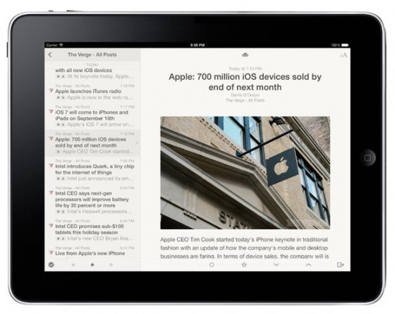 Reader 2 for iOS