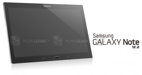 Samsung Galaxy Note 12.2 - render