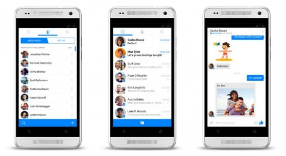 Facebook Messenger dla iOS i Androida