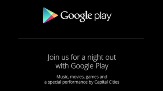 Google Play Night Out