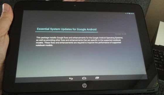 HP SlateBook X2 - Android 4.3