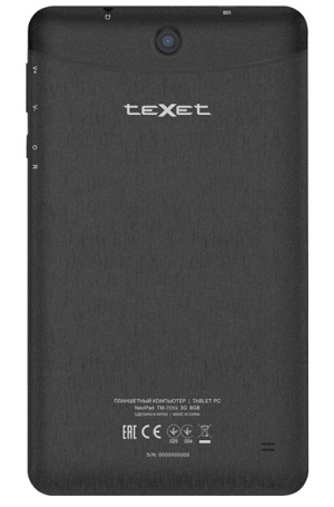 Texet X-Pad Navi 7 3G - tył