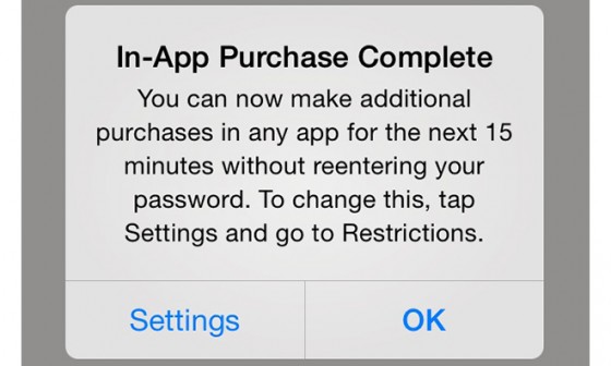 Mikropłatności w iOS 7.1