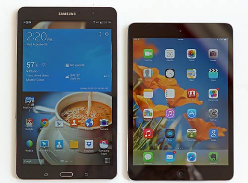 Samsung Galaxy TabPRO 8.4 vs iPad mini