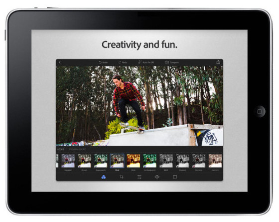 Adobe PhotoShop Express for iPad