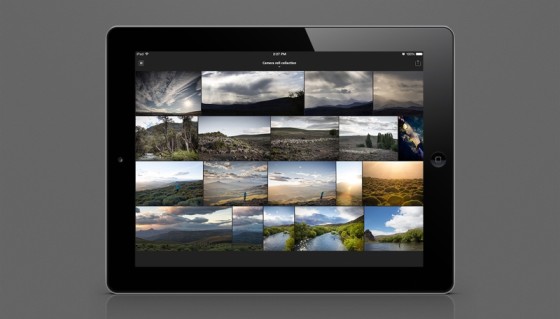 Adobe Lightroom na iPada