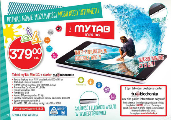 myTab Mini 3G
