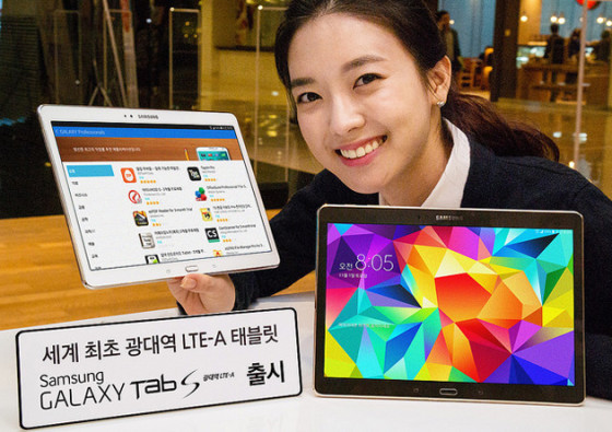 Samsung Galaxy Tab S 10.5 z LTE-A