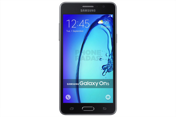 Samsung-Galaxy-ON5_Front_black