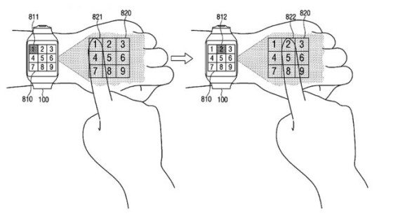 Samsung patent smartwatch
