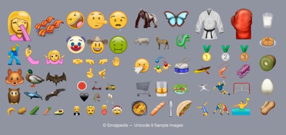 Emoji Unicode 9