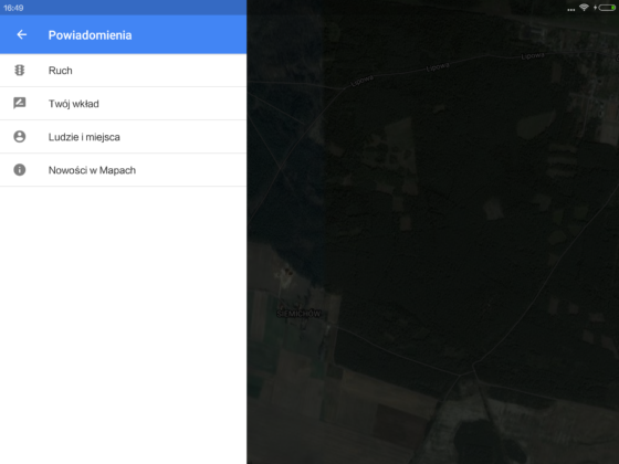 Mapy Google 9.37 beta