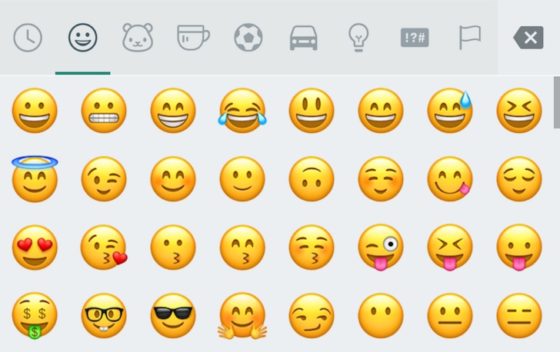 Whatsapp beta emoji