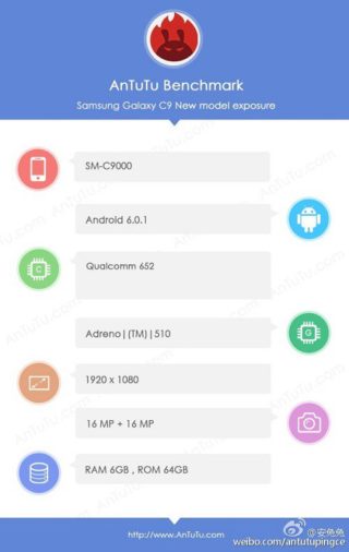 Samsung Galaxy C9 SM-C9000