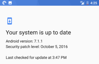 Android 7.1.1 Nougat Developer Preview