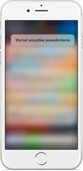 3D Touch skróty aplikacji iOS 10 iPhone 6s iPhone 7