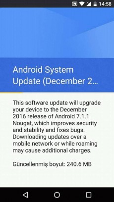 Android 7.1.1 Nougat Android One