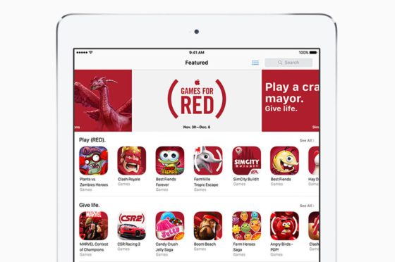 Apple Product Red walka z AIDS