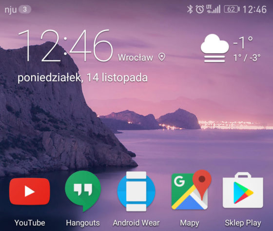 Huawei P9 Android 7.0 Nougat EMUI 5.0 beta