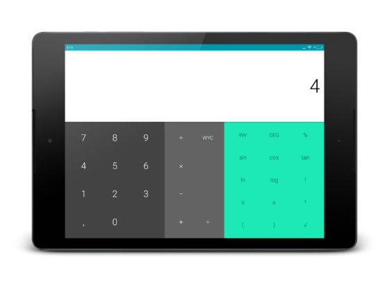 Kalkulator Google 7.2