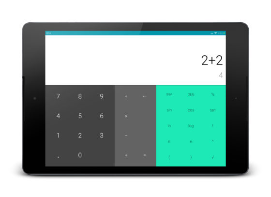 Kalkulator Google 7.2